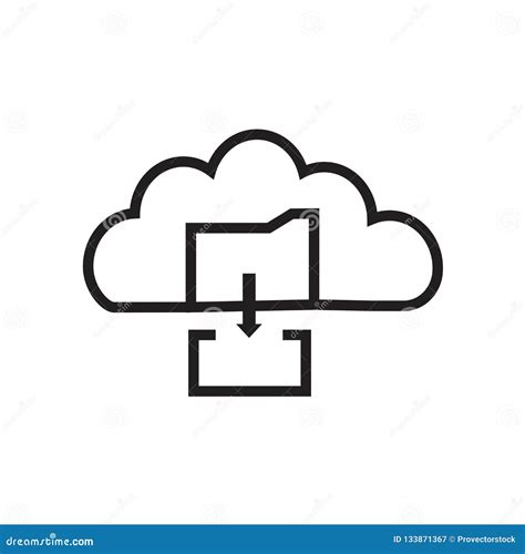 Cloud Sync, Data Backup Icon Stock Vector - Illustration of backup ...