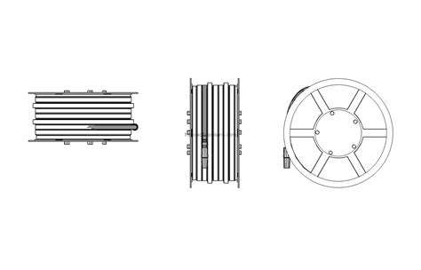 Fire Hose Reel Free Cad Block And Autocad Drawing | Images and Photos ...