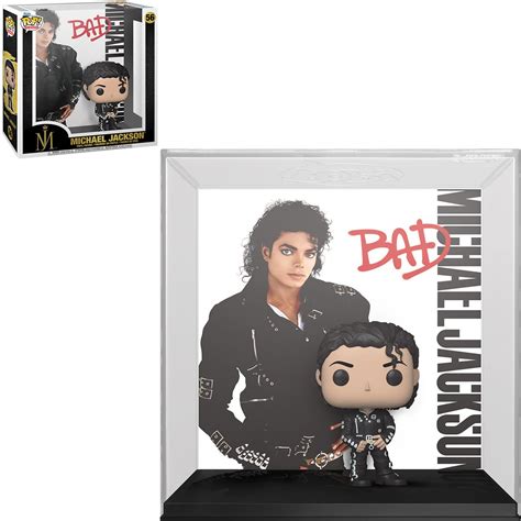 Michael Jackson Bad Funko Pop! Album Figure #56 with Case