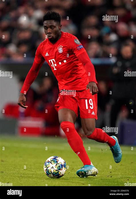 Alphonso Davies, Bayern Munich Stock Photo - Alamy