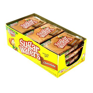 Keebler Sugar Wafers Chocolate 12ct Box - CandyRetailer.com