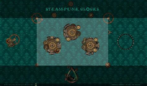 Steampunk Clocks by RobDebo on DeviantArt