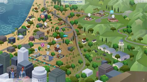 The Sims 4 Get Famous: Del Sol Valley Map & Lot Details