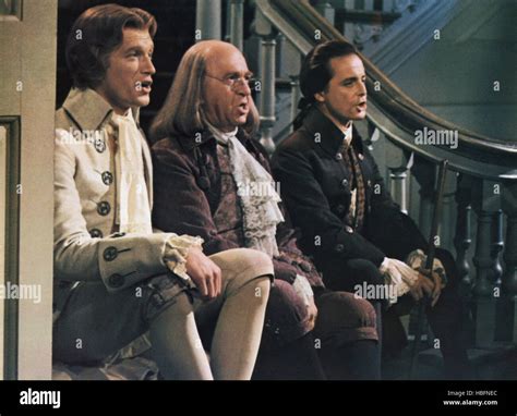 1776, Ken Howard, Howard Da Silva, William Daniels, 1972 Stock Photo ...