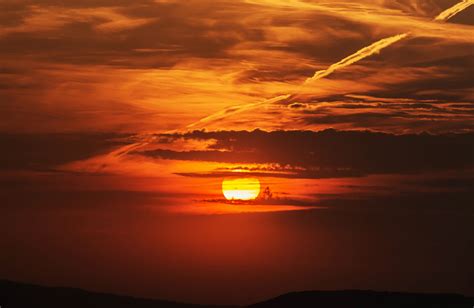 Coucher de soleil romantique Photo stock libre - Public Domain Pictures