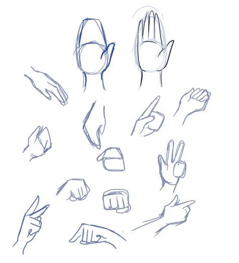 http://online-drawinglessons.com/ - Discover How to draw hands and feet easily. | Drawing anime ...