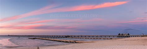 BUJ37e - Busselton Jetty Sunset - Phil Hollett Gallery