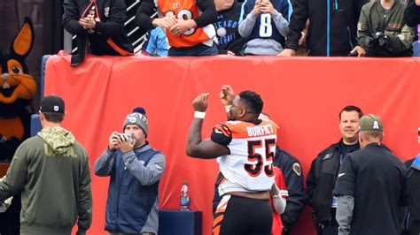 See photo of Bengals’ Vontaze Burfict exiting field