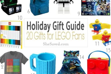 HOLIDAY GIFT GUIDE: LEGO Gift Ideas - SheSaved®