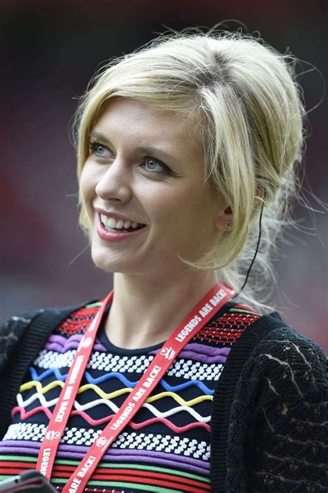 RACHEL RILEY at Manchester United Legends Charity Match at Old Trafford ...