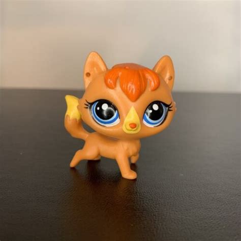 Littlest Pet Shop 3851 Kimmie Katz Orange Cat Blue Eyes Pawsabilities LPS | eBay