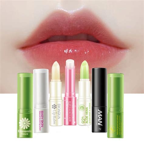 BIOAQUA Lip Skin Care Natural Plant Essence Repair Lip Balm Colorless ...