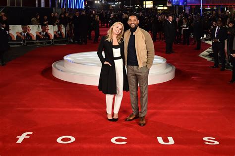 Will Smith and Margot Robbie Focus Screening in London 2/11/15 HQ | Lipstick Alley