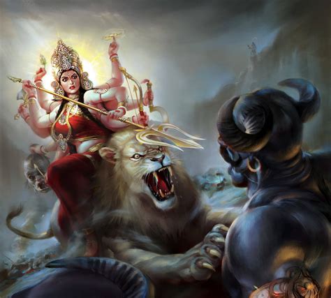 Animated Goddess Durga Wallpapers