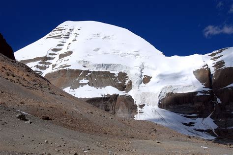 41 Mount Kailash From Eastern Valley On Mount Kailash Inner Kora Nandi ...