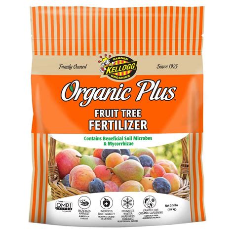 Kellogg Garden Organics 3.5 lb. Fruit Tree Fertilizer-3002 - The Home Depot