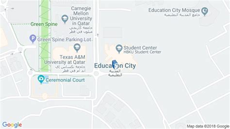 Education City Qatar Map