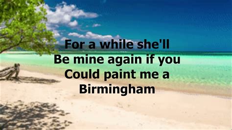 Paint Me A Birmingham by Tracy Lawrence (with lyrics) - YouTube