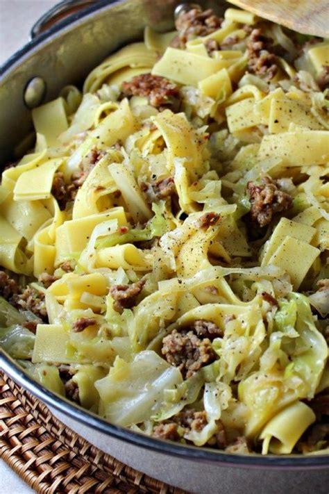 Easy and Quick Halushki | Recipe | Recipes, Cabbage recipes, Cooking ...