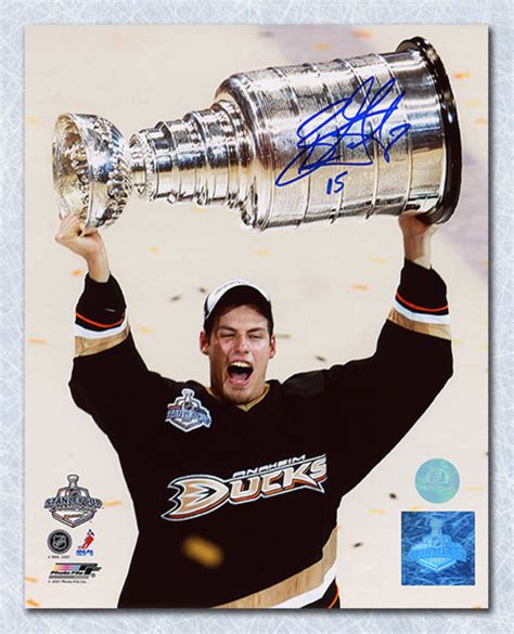 Ryan Getzlaf Anaheim Ducks Autographed 2007 Stanley Cup 8x10 Photo - NHL Auctions