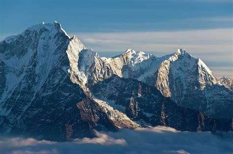 Snowy Mountains Overlooking Valley #3 by Cultura Exclusive/ben Pipe Photography