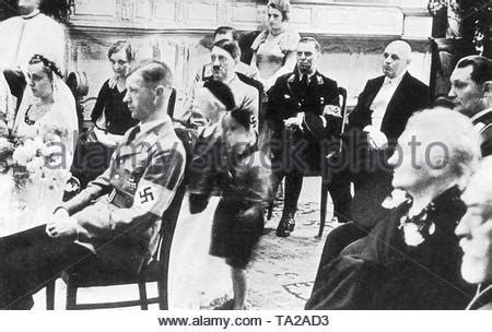 The wedding of Josef Terboven, 1934 Stock Photo: 48395474 - Alamy