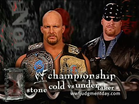 Stone Cold vs. Undertaker Judgment Day 2001 : r/WWEMatchGraphics