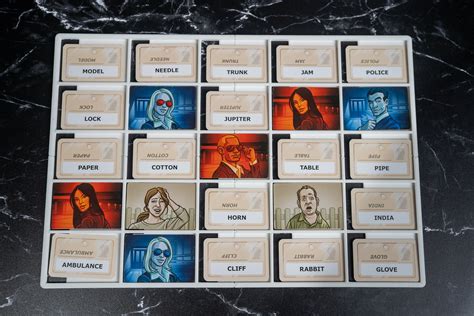 Codenames Game Board - Etsy