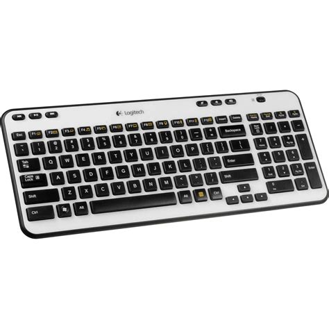 Logitech K360 Wireless Keyboard (Ivory) 920-003365 B&H Photo