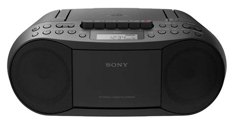 Sony Black CD Radio Cassette Recorder Boombox - CFDS70BLK