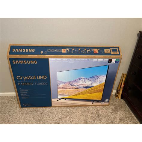 Samsung TU8000 55 inch 4k Crystal UHD 2160p LED Smart TV | Shopee Thailand