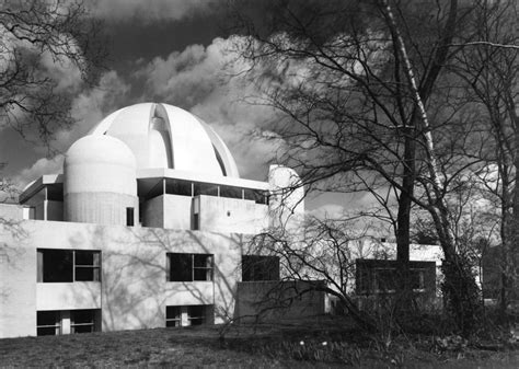 New Hall, Cambridge: the dome of the dining hall sprouting above the ...