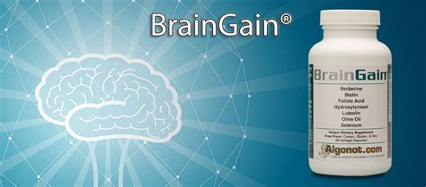 brain gain dietary supplement - Algonot