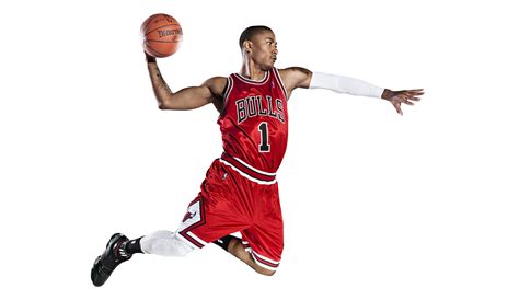 Derrick Rose pose for dunk HD wallpaper | Wallpaper Flare