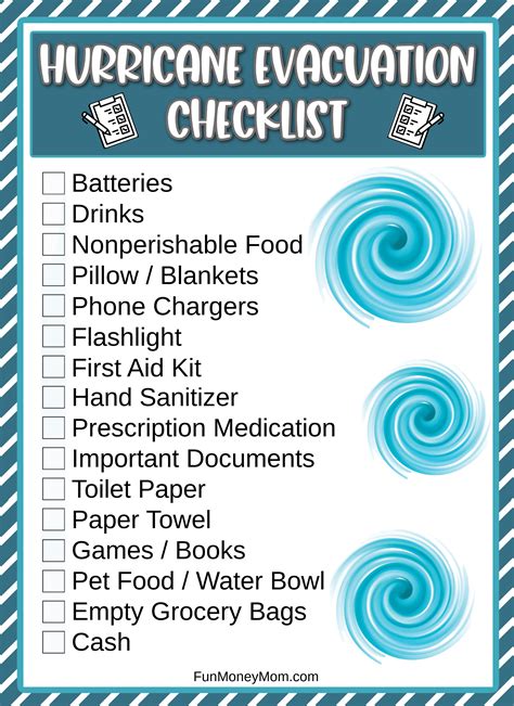 What To Pack For A Hurricane Evacuation (with printable checklist)