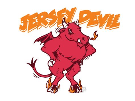 CRYPTID MASCOTS - JERSEY DEVIL by Eric Brown on Dribbble