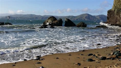 Mile Rock Beach at Lands End in San Francisco, CA - California Beaches