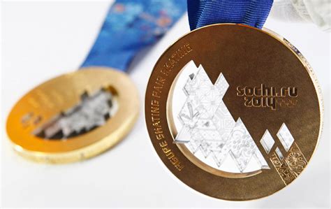 2014 olympic gold medals contain meteorite