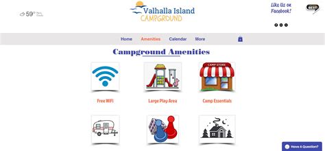 Amenities | Valhalla Campground