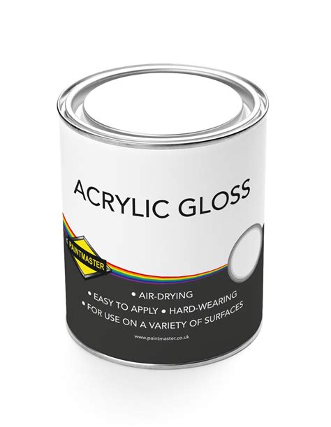 Acrylic Gloss Paint | Acrylic Paint | Paintmaster