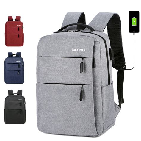 Travel Laptop Backpack with USB Charging Port,NPG191,North Promotional