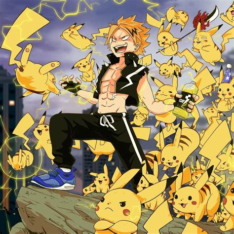 Denki Kaminari & Pikachus | Meme de anime, Imágenes divertidas, Memes de anime