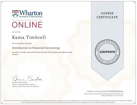 Certificate.IntroductiontoFinancialAccounting.Wharton.Coursera – Kama ...