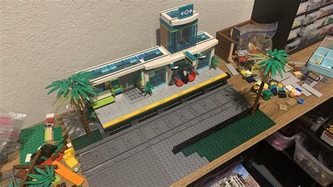 Modifying the 60335 Train Station : r/lego