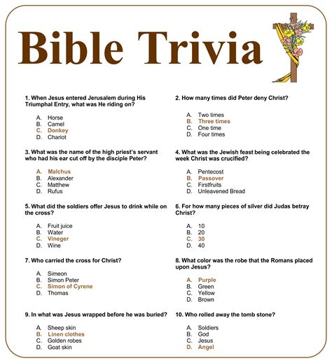 32 fun bible trivia questions kittybabylovecom - 32 fun bible trivia questions kittybabylovecom ...