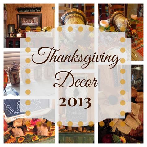 My Primitive Country Thanksgiving Decor 2014 ~ {Country Charm} by Tracy