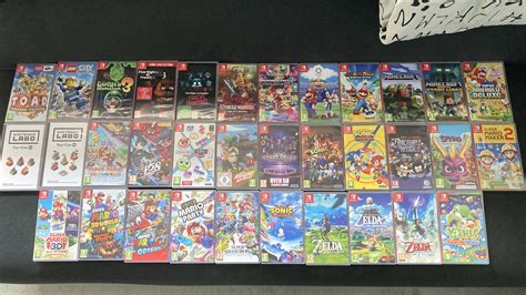 My physical Nintendo Switch Game collection : r/gamecollecting