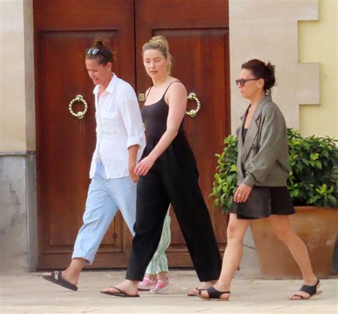 Amber Heard seen in Spain with daughter after Johnny Depp trial