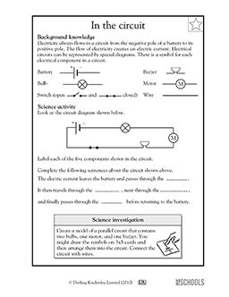 Electrical Circuit Symbols Worksheet