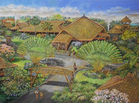 Pre-Colonial Goldsmithing Village | Philippine art, Filipino art, Architecture concept drawings